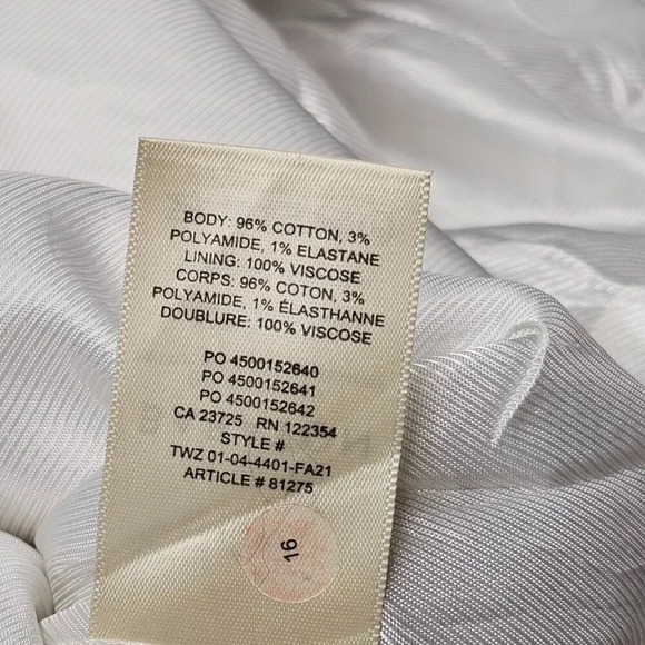 Aritzia Black and Cream Tweed Utility Jacket - Picture 9 of 9